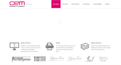 Desktop Screenshot of cemofset.com